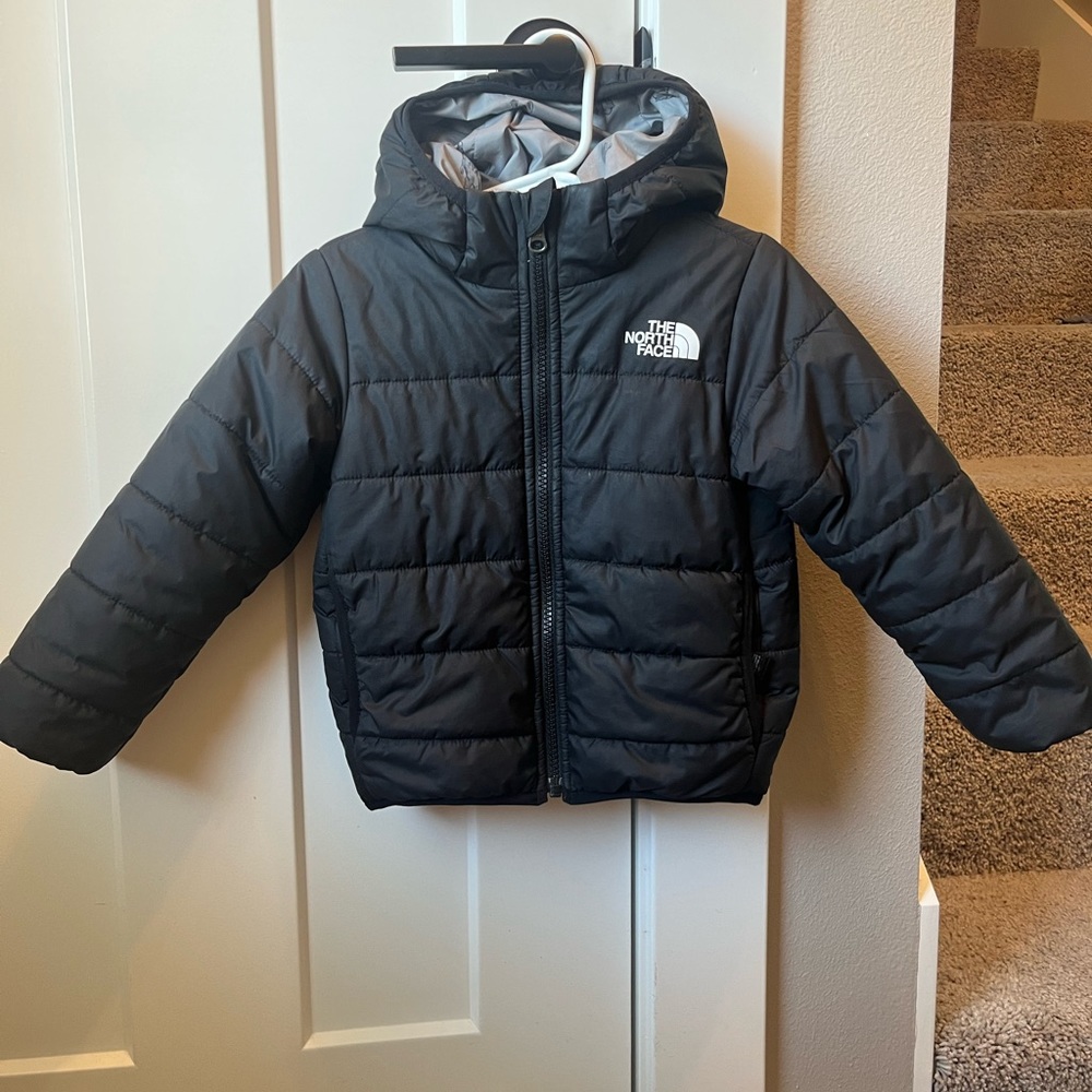 North Face reversible winter coat 3T